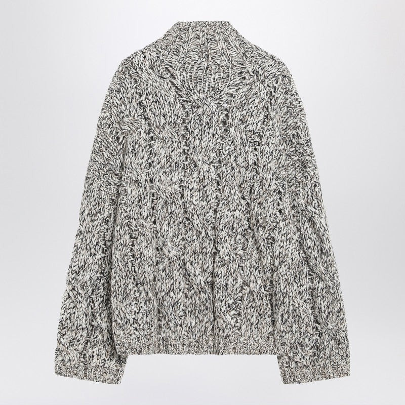 Brunello Cucinelli Dazzling Chiné cashmere-blend sweater - 2