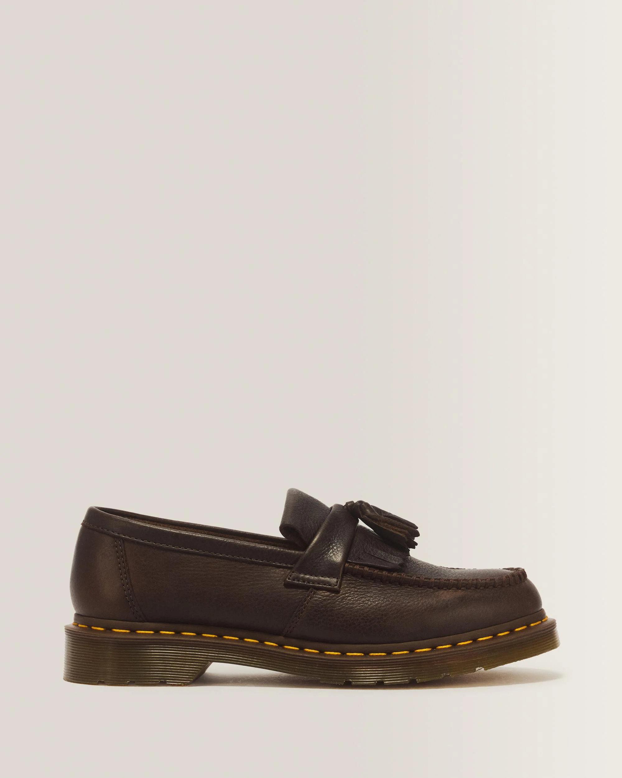 Adrian Yellow Stitch Ambassador Leather Loafers - 1