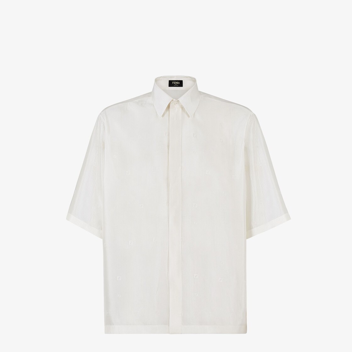 White silk shirt - 1