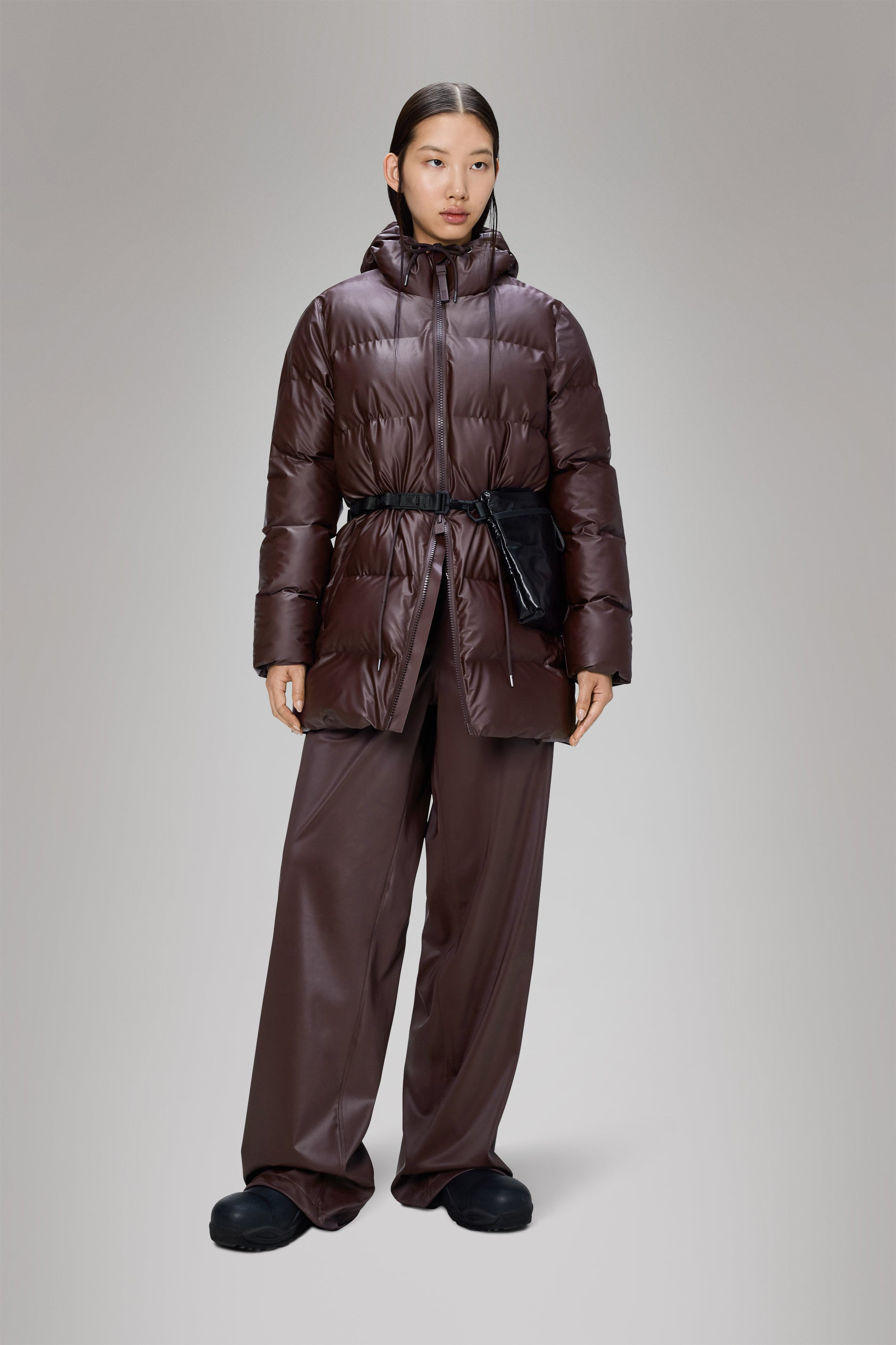 Alta Long Puffer String W Jacket - 4