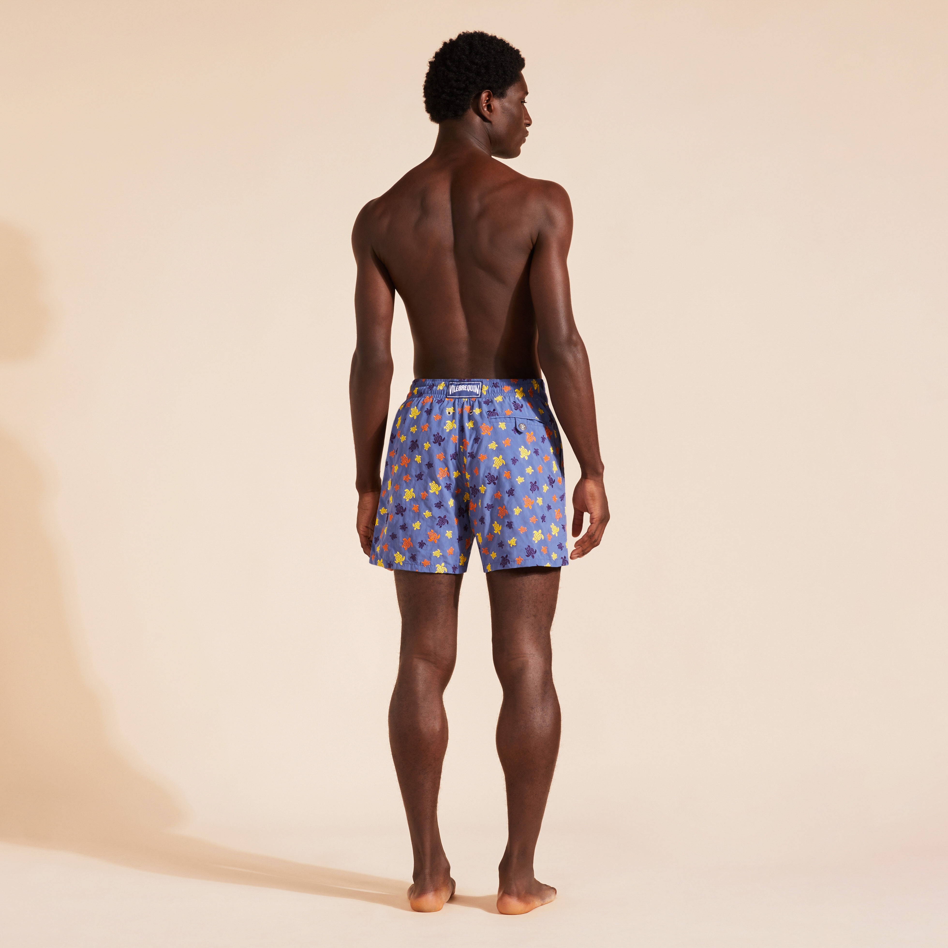 Men Swim Shorts Embroidered Ronde des Tortues - Limited Edition - 4