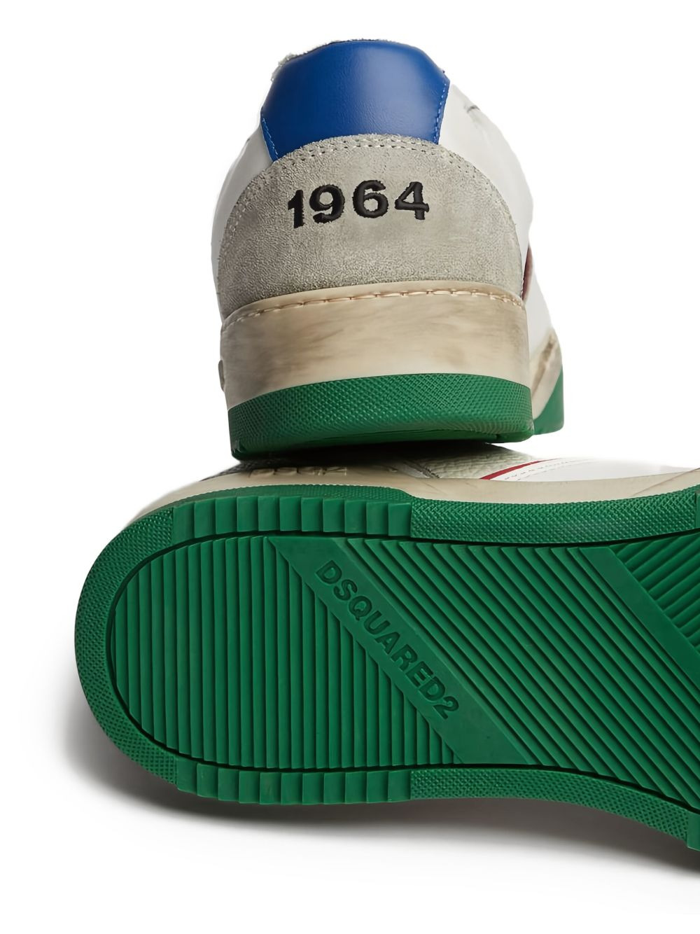 Spiker panelled sneakers - 3