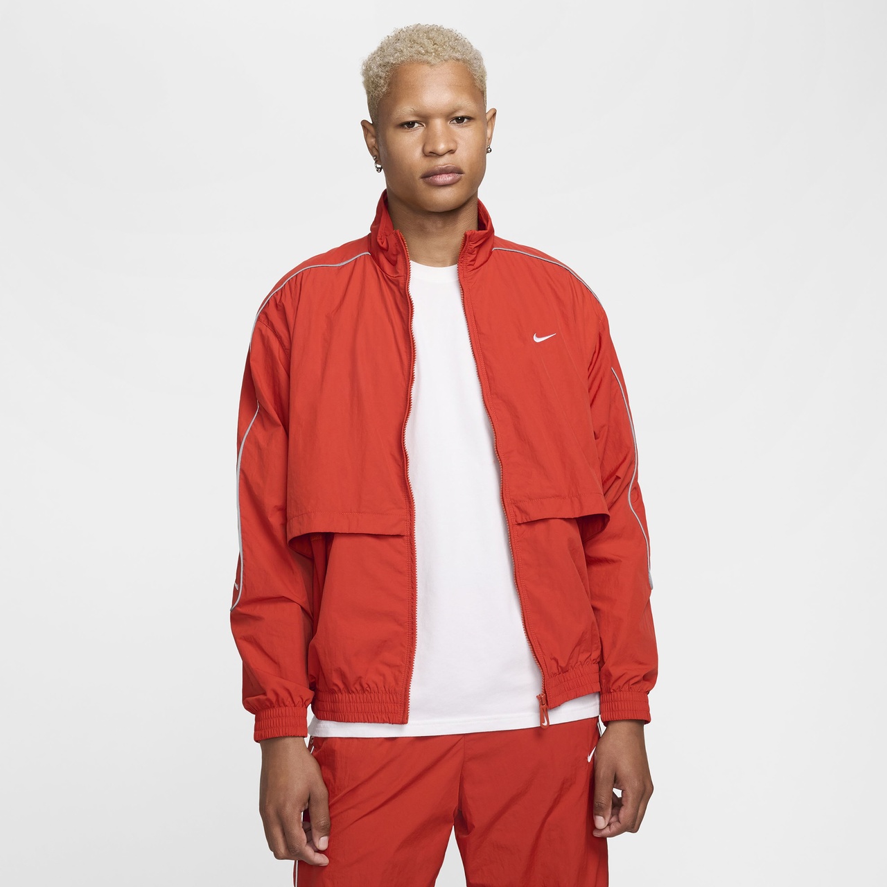 Woven Footlocker Nike Jackets Nike Nike Mens Nike Solo Swoosh