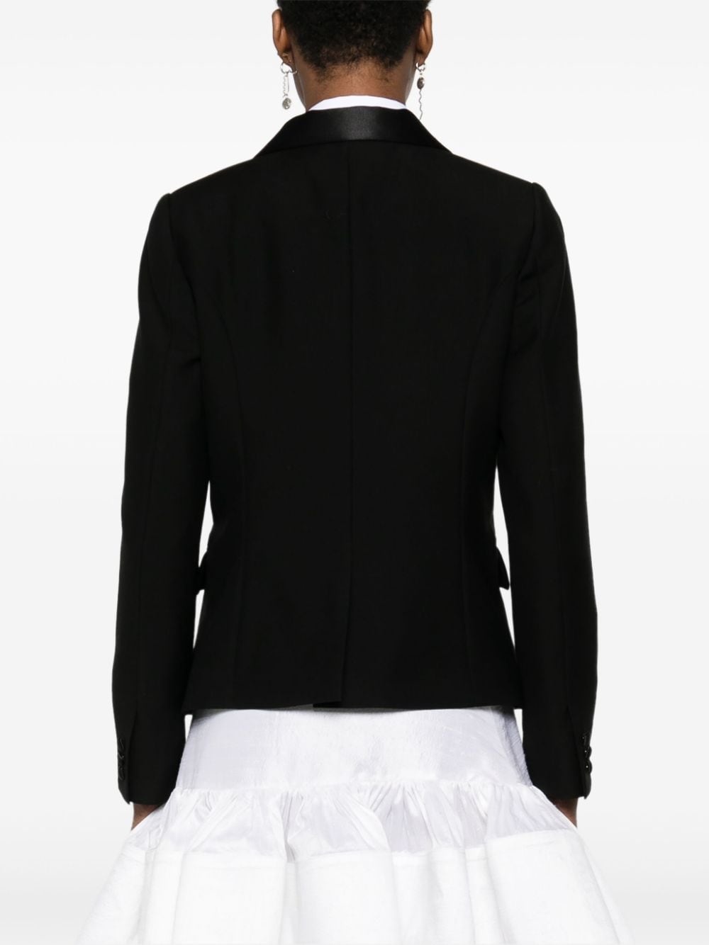 shawl-lapels blazer - 4
