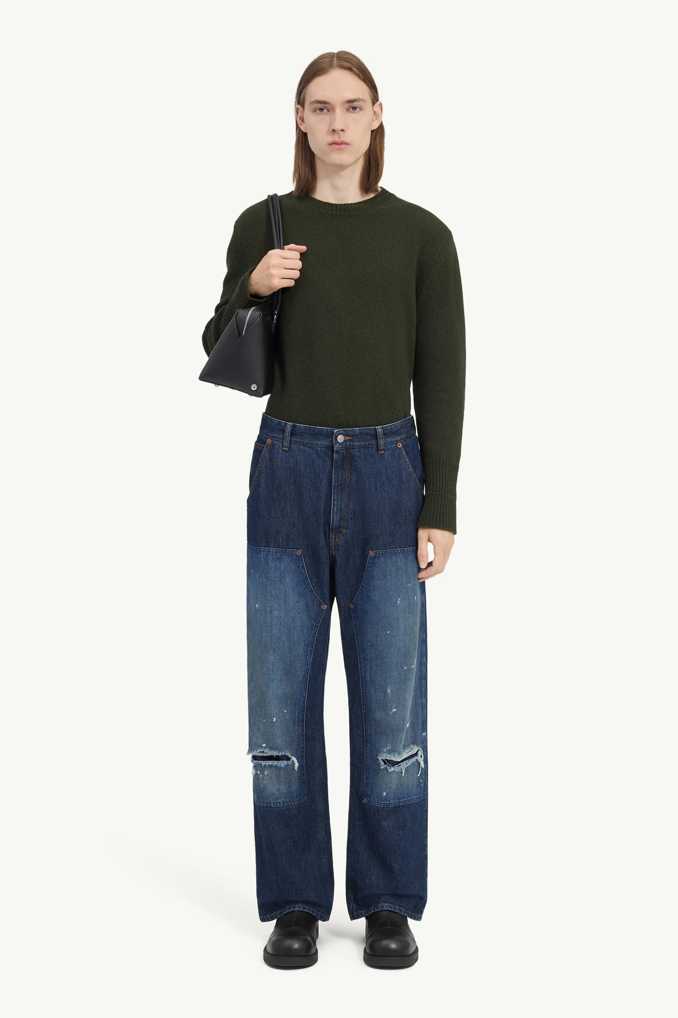 Straight-leg jeans - 1
