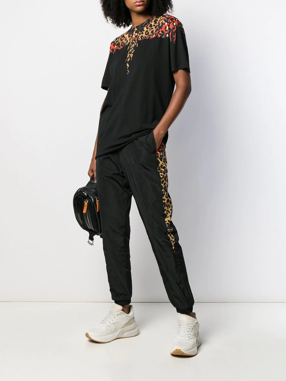 leopard-print track pants - 2