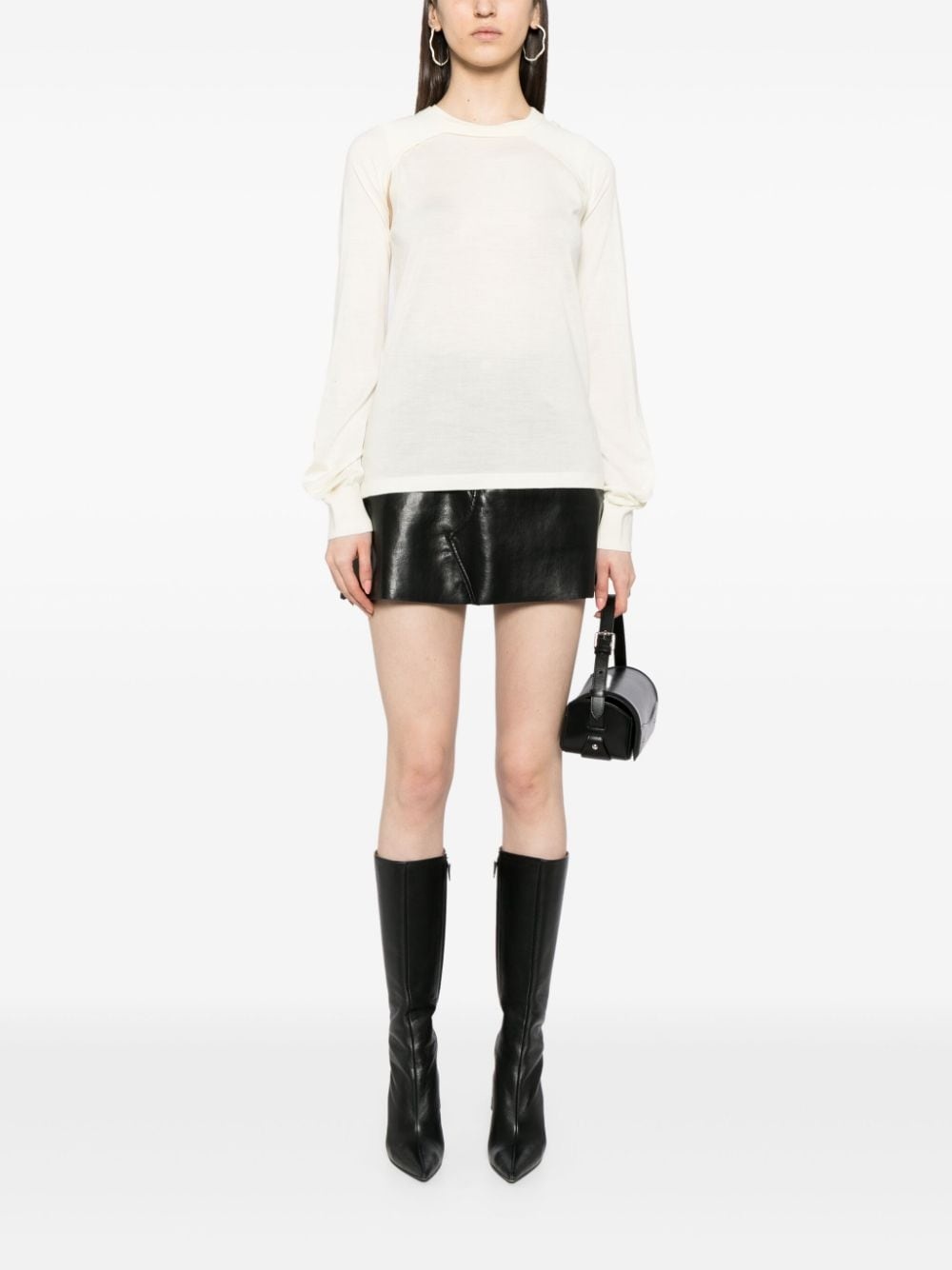 cut-out detailing jersey - 2