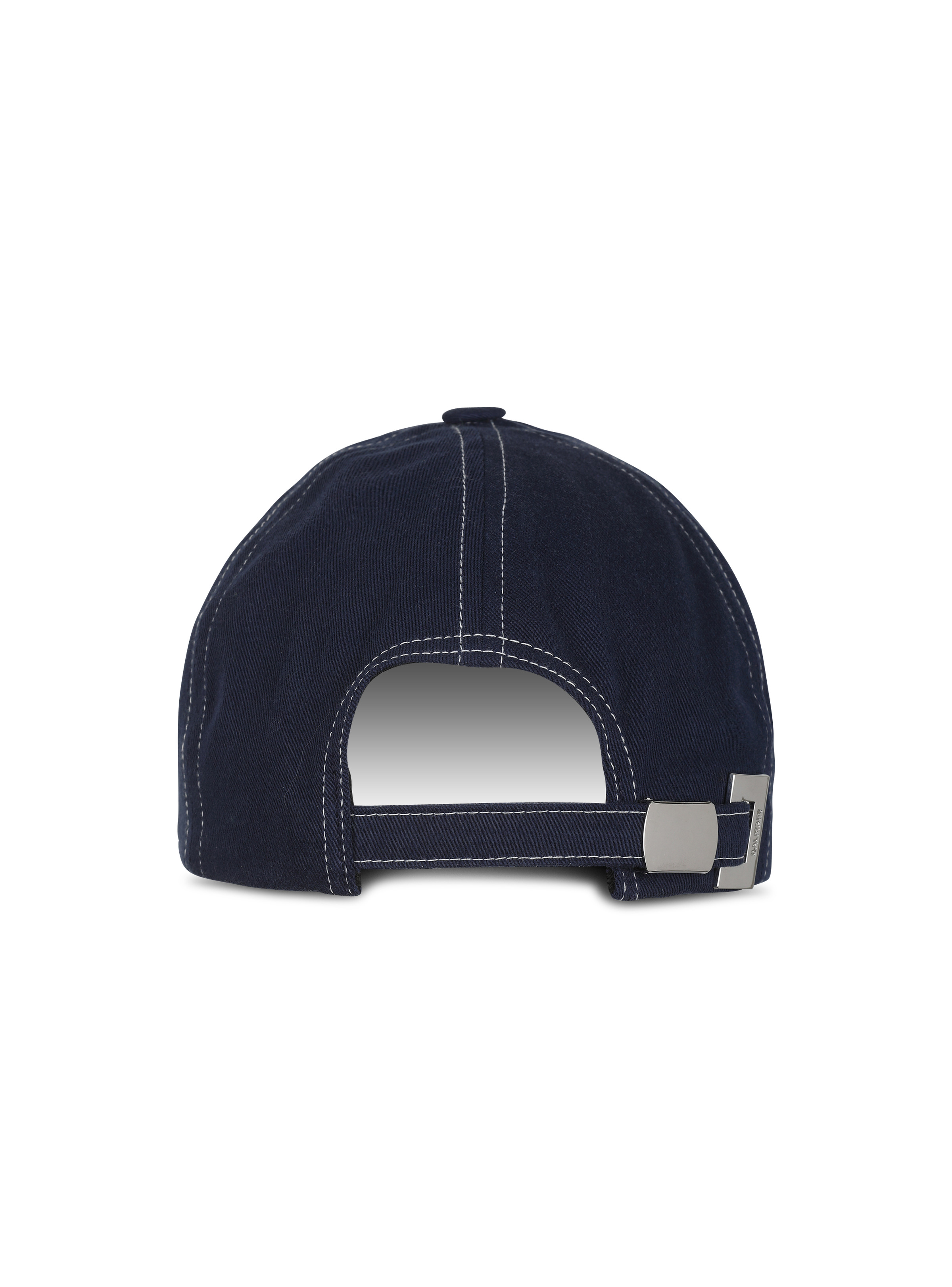 Cotton cap with Balmain Paris logo - 4