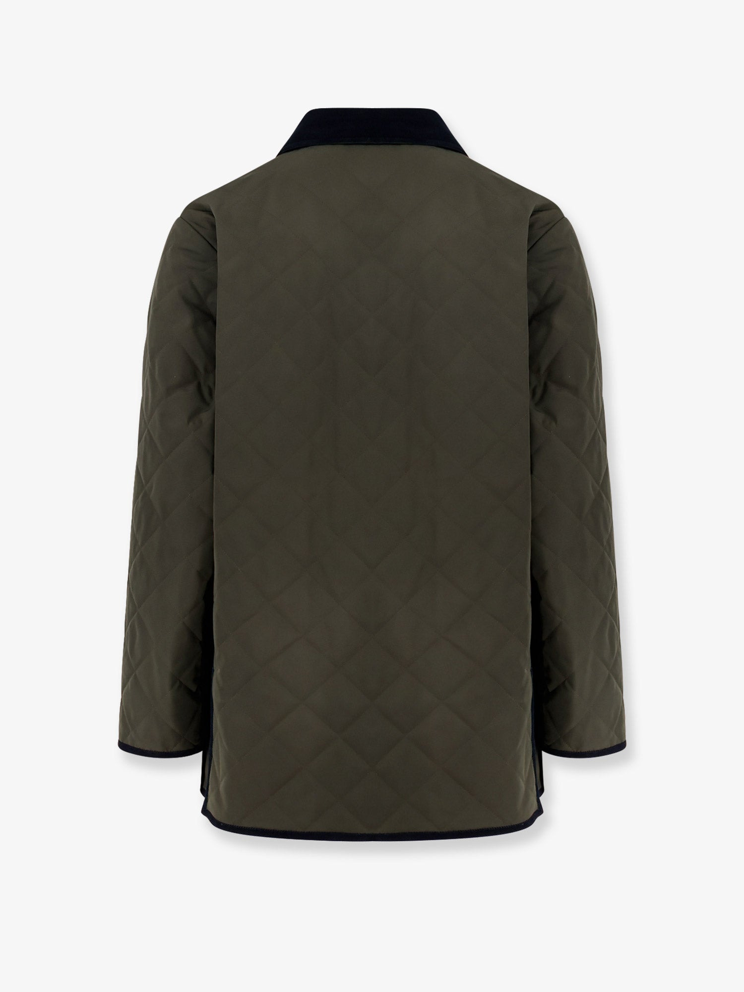 QUILTED JACKET WITH VLOGO SIGNATURE PATCH - 4