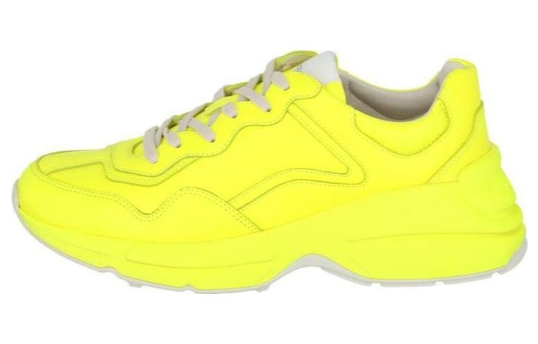 Gucci Rhyton Low 'Yellow Fluorescent' 549093-OZR00-7205 - 2
