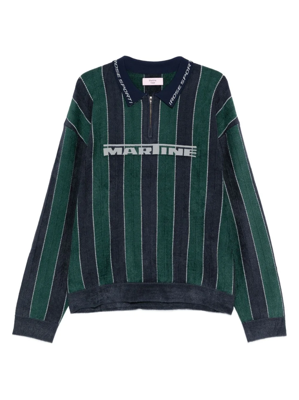 logo-patch polo top - 1