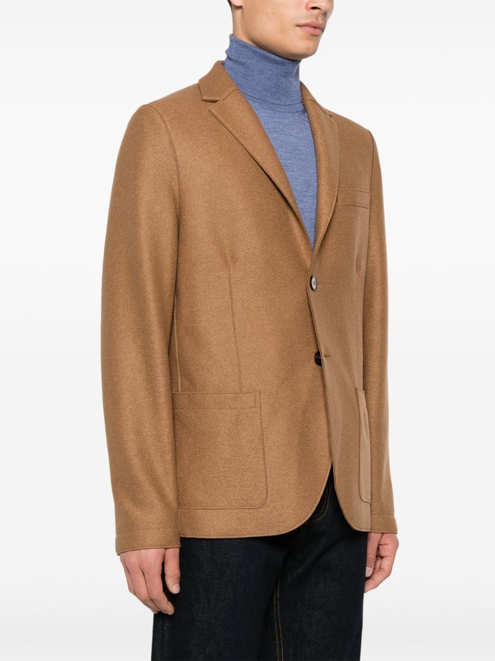 wool blazer - 3