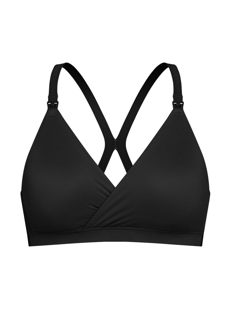 Women's Bra-llelujah Nursing Bra - Black 1