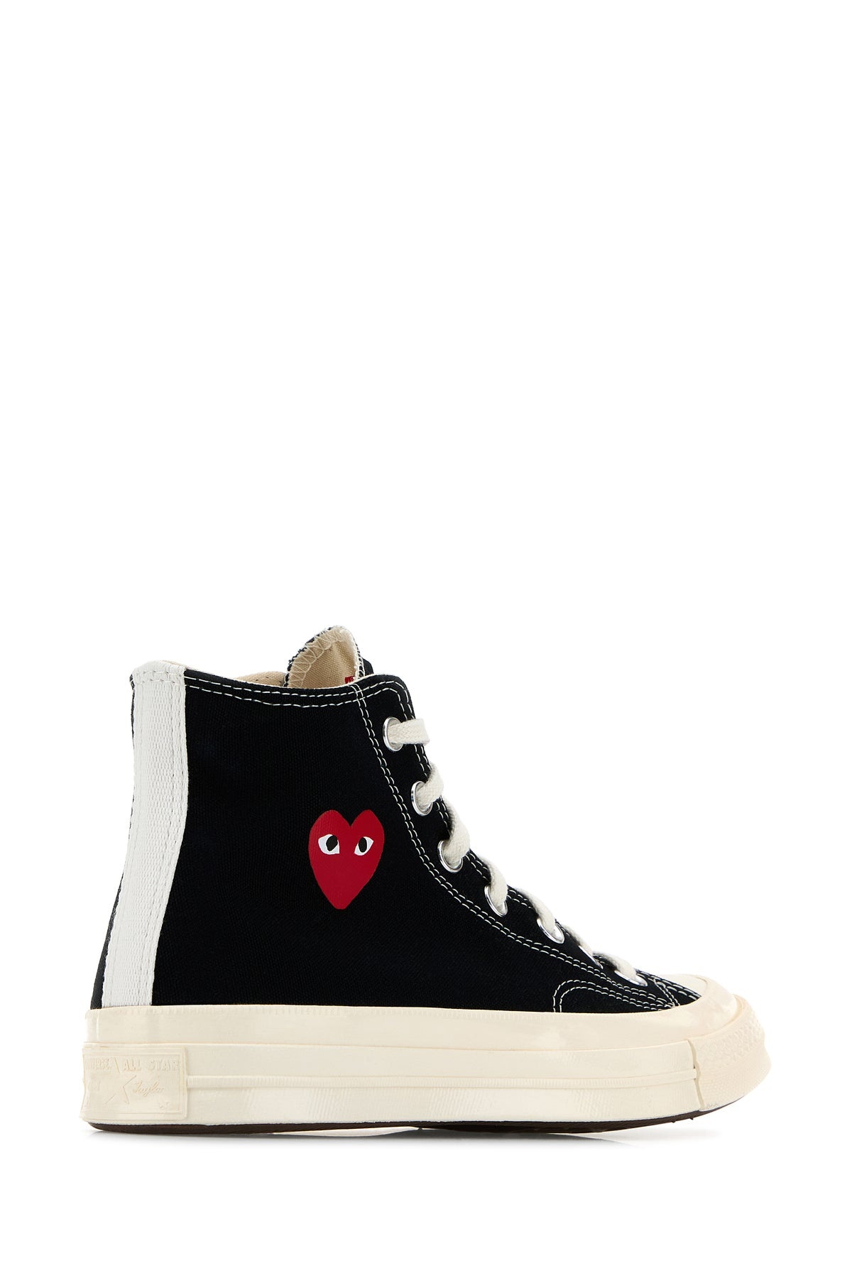 Black canvas Comme Des Garçons X Converse sneakers - 3