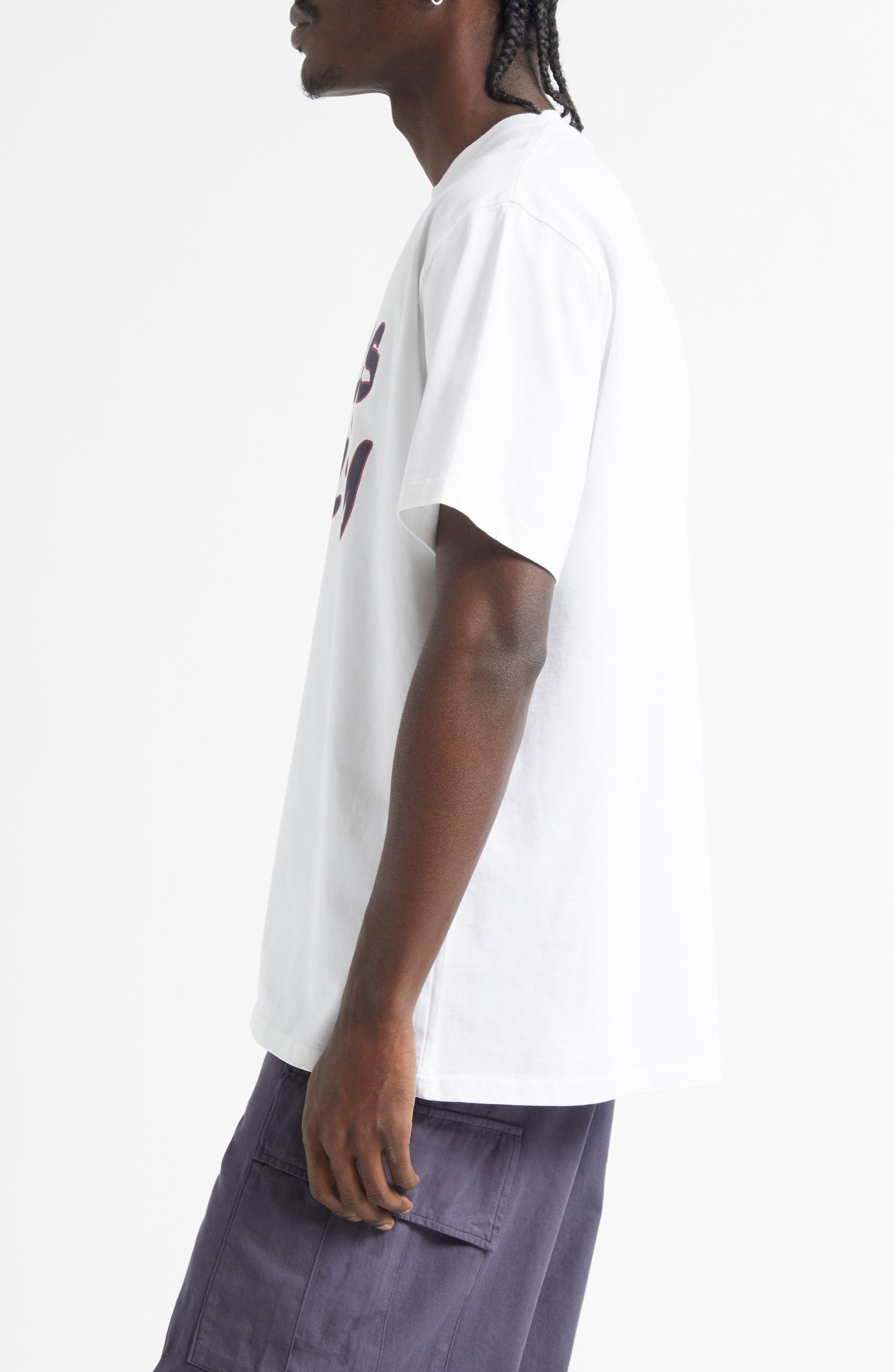 PALMES Society Graphic T-Shirt in White at Nordstrom - 3