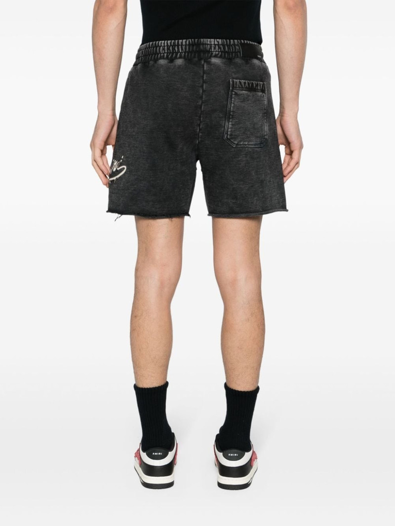 Filigree cotton track shorts 4