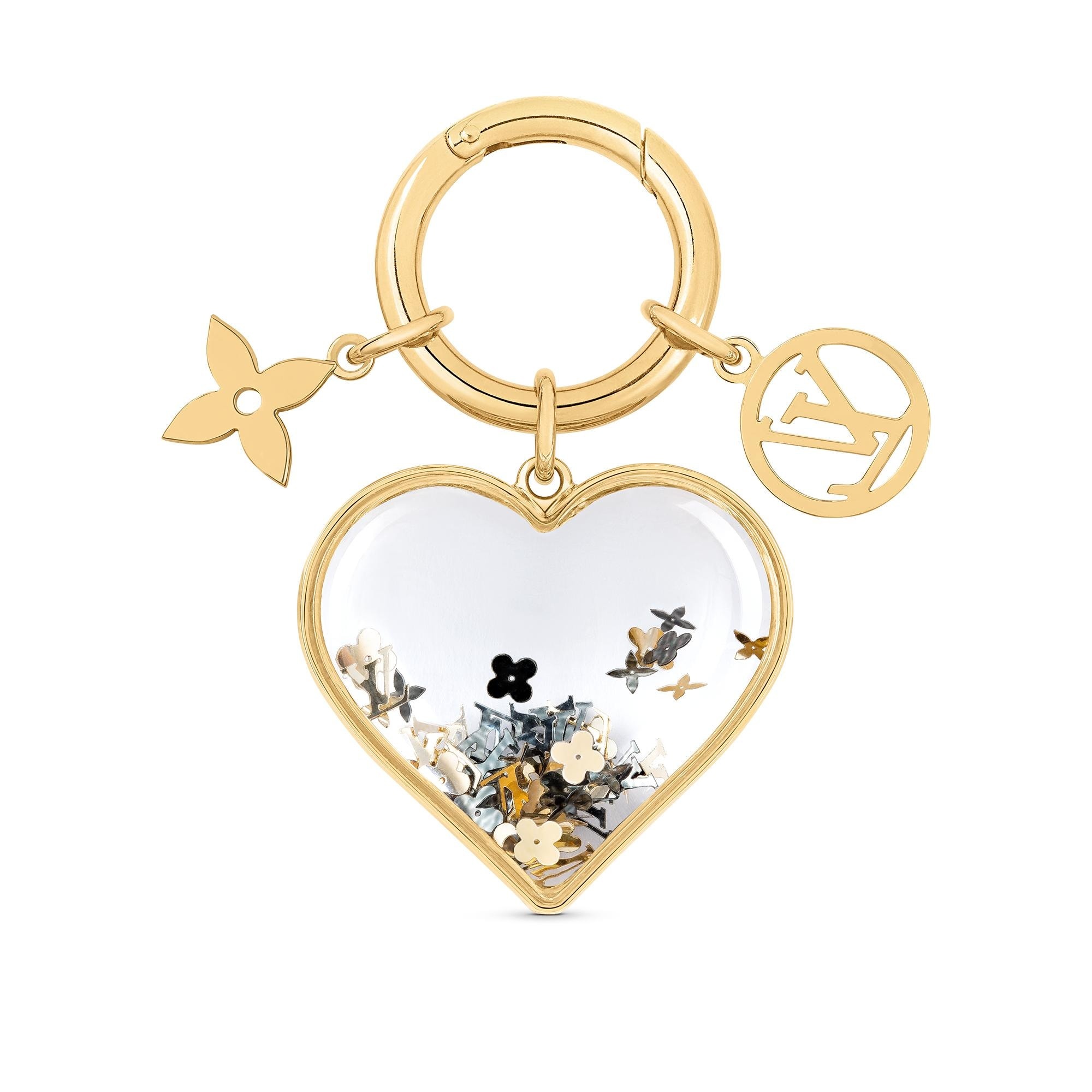 I LV U Bag Charm and Key Holder - 2