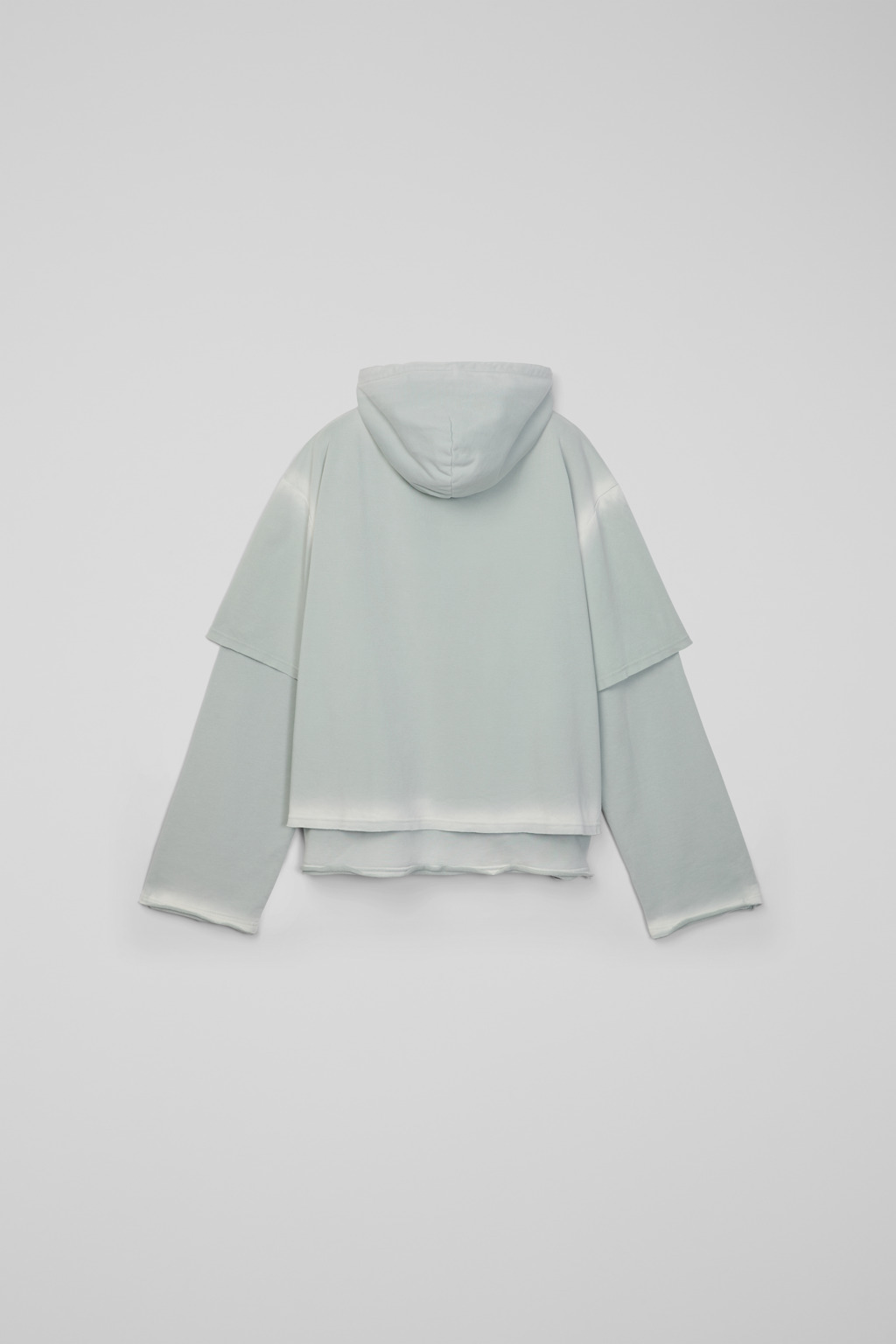 Faded gray Organic Cotton Hoodie - 4
