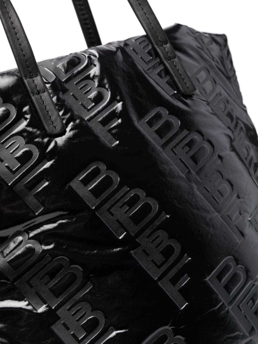 logo-embossed tote bag - 4