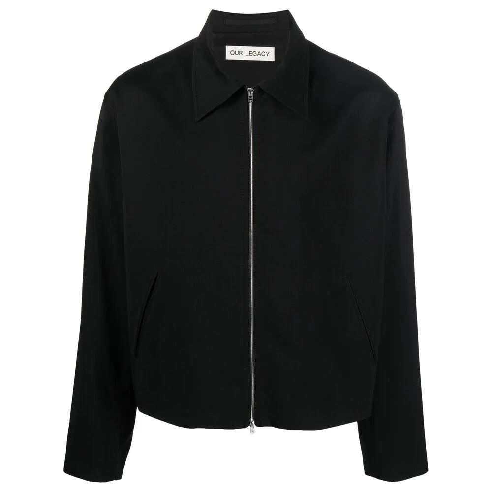 Our Legacy Black Jackets - Bomber Jackets Men - 1