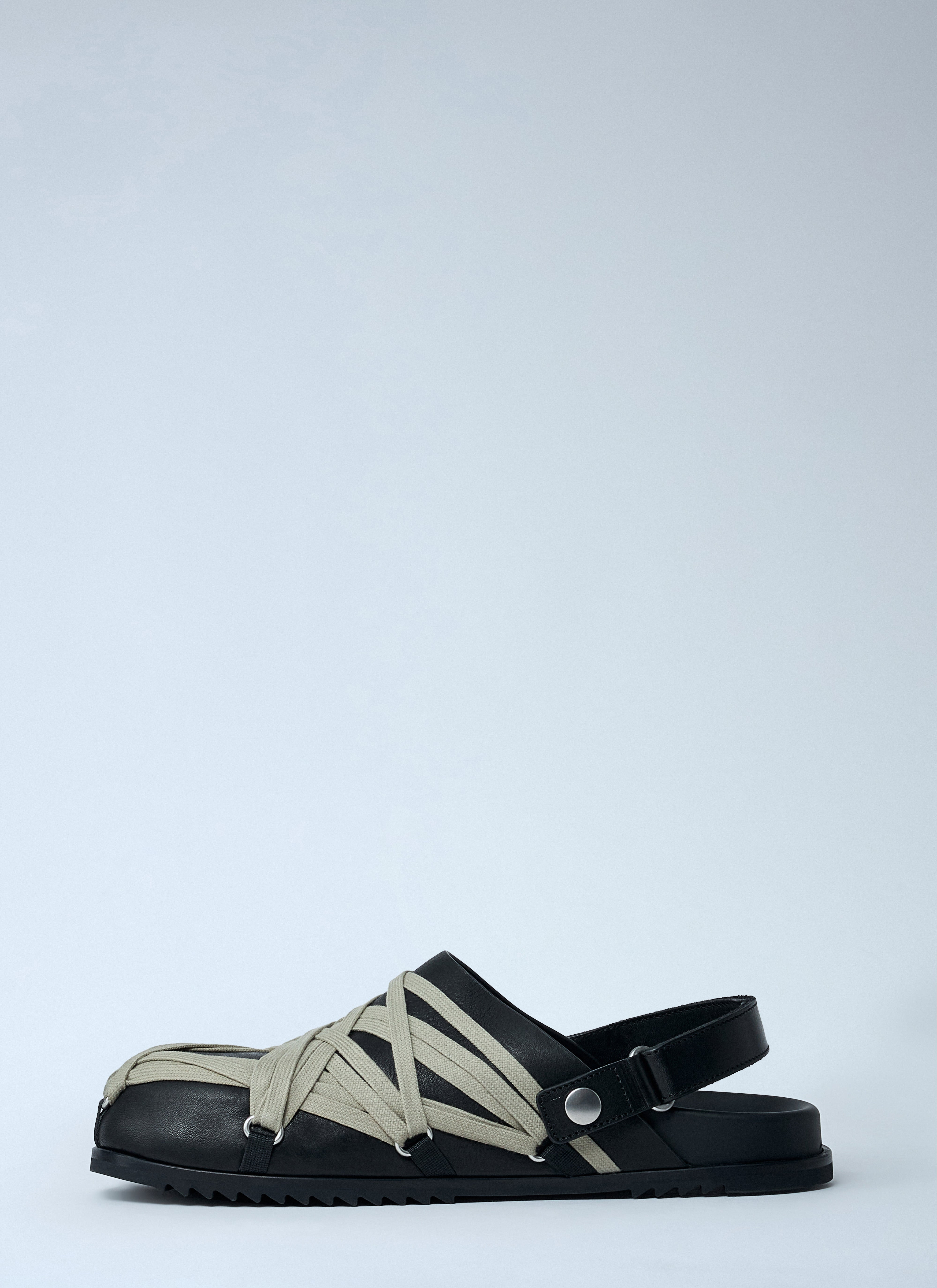 Rick Owens Women Megalace Leather Mules - 4