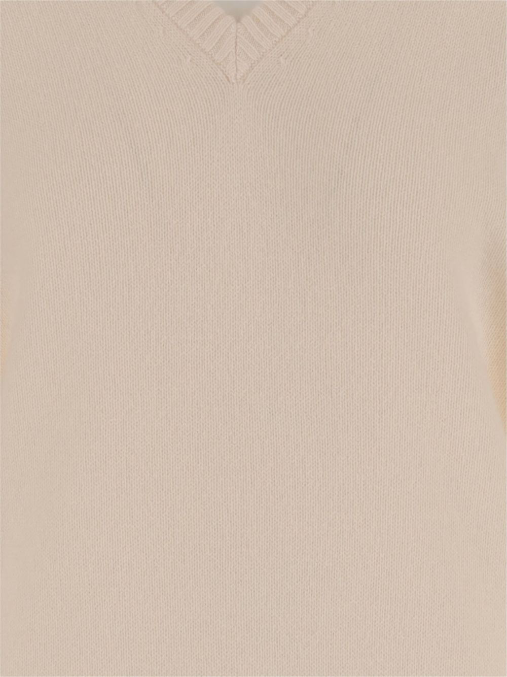v-neck cashmere sweater - 3