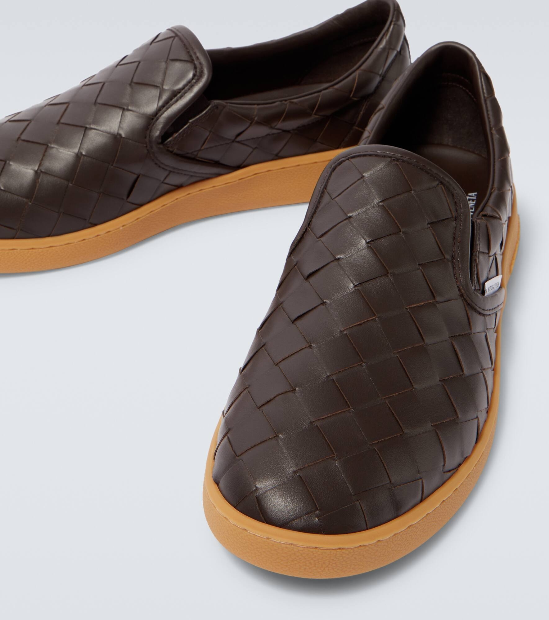 Sawyer leather slip-on sneakers - 3