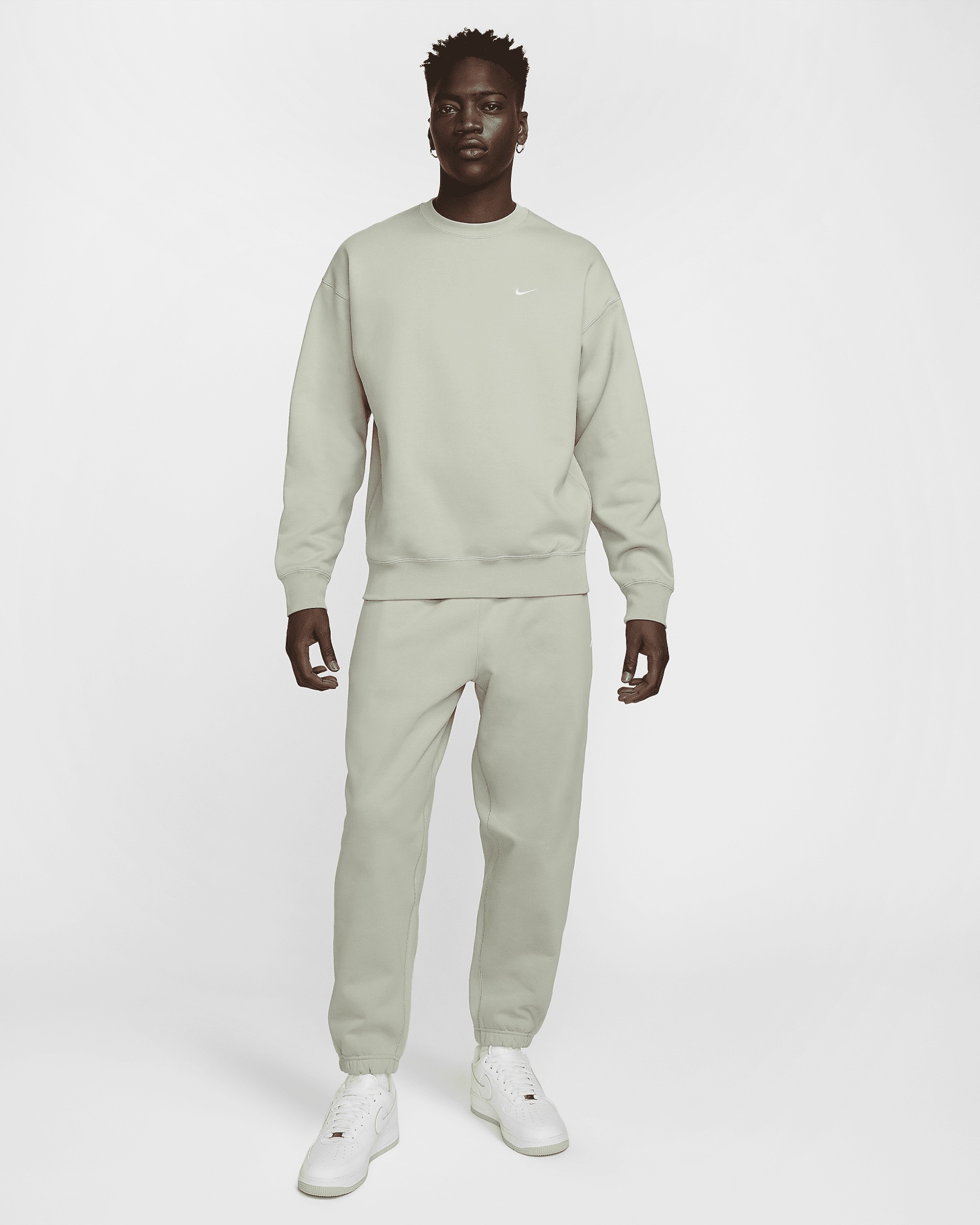 Nike Solo Swoosh Men's Fleece Crew - 5