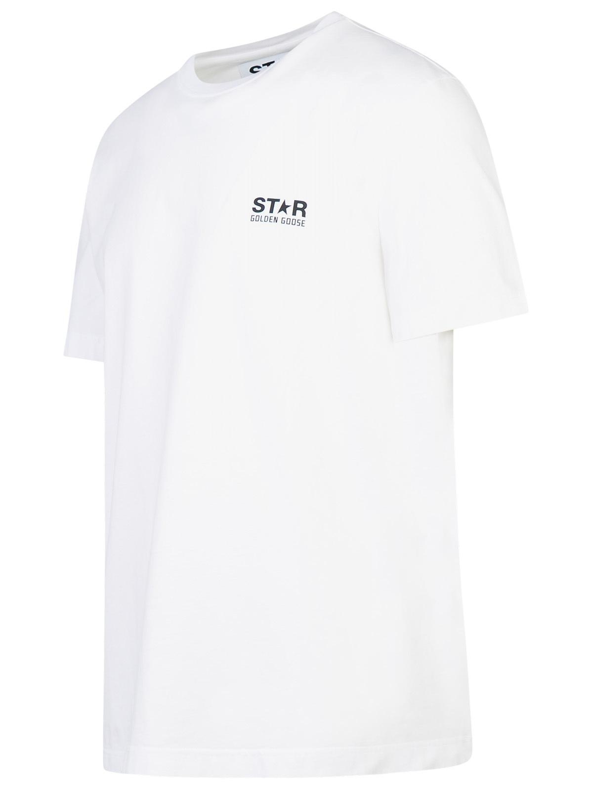 Golden Goose White Cotton T-Shirt Man - 2