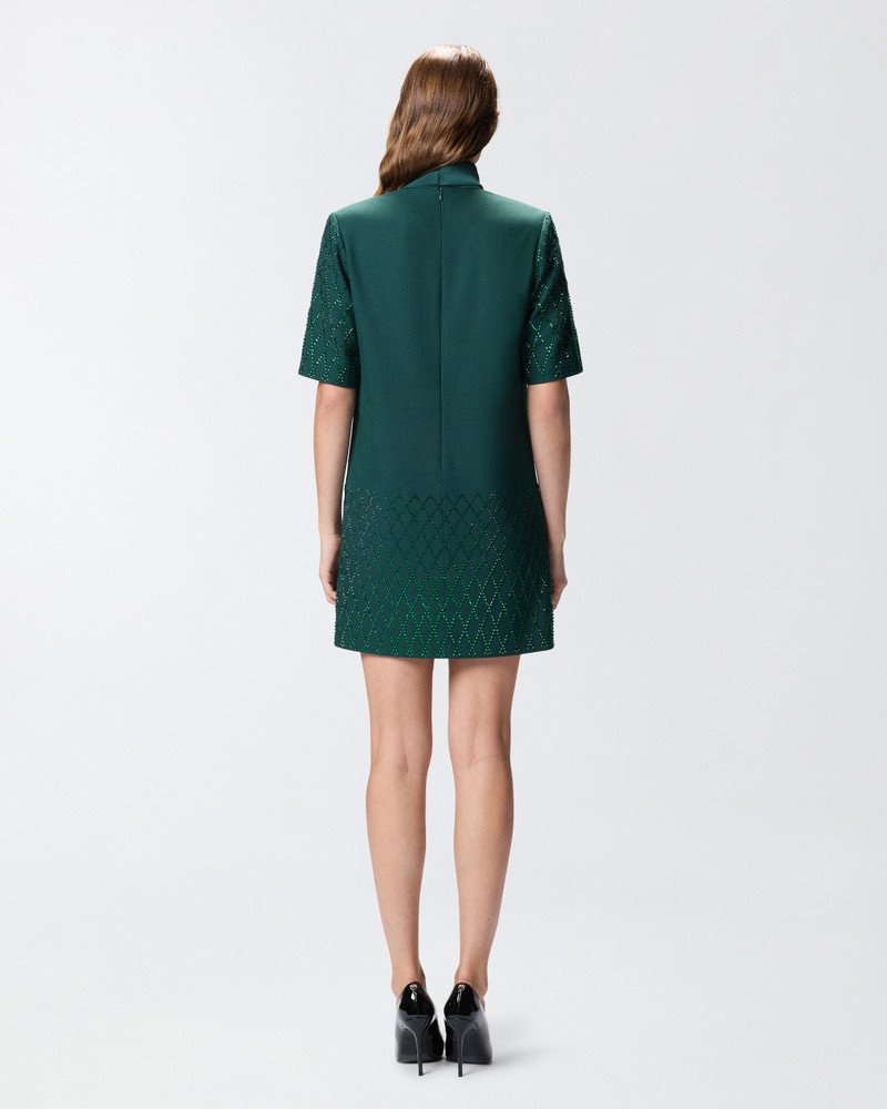 T-SHIRT-STYLE DRESS WITH RHINESTONES 4