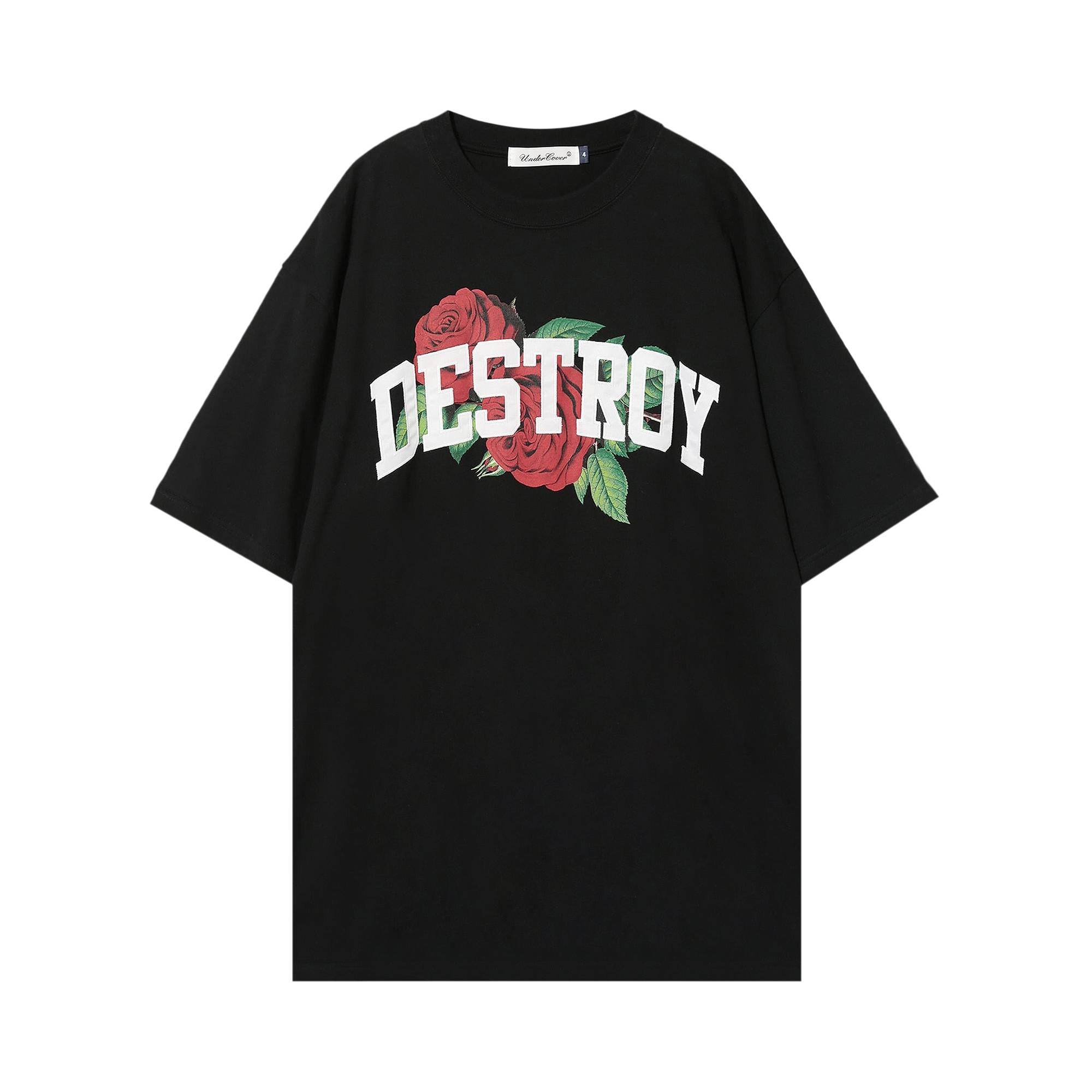 Undercover Destroy T-Shirt 'Black' - 1