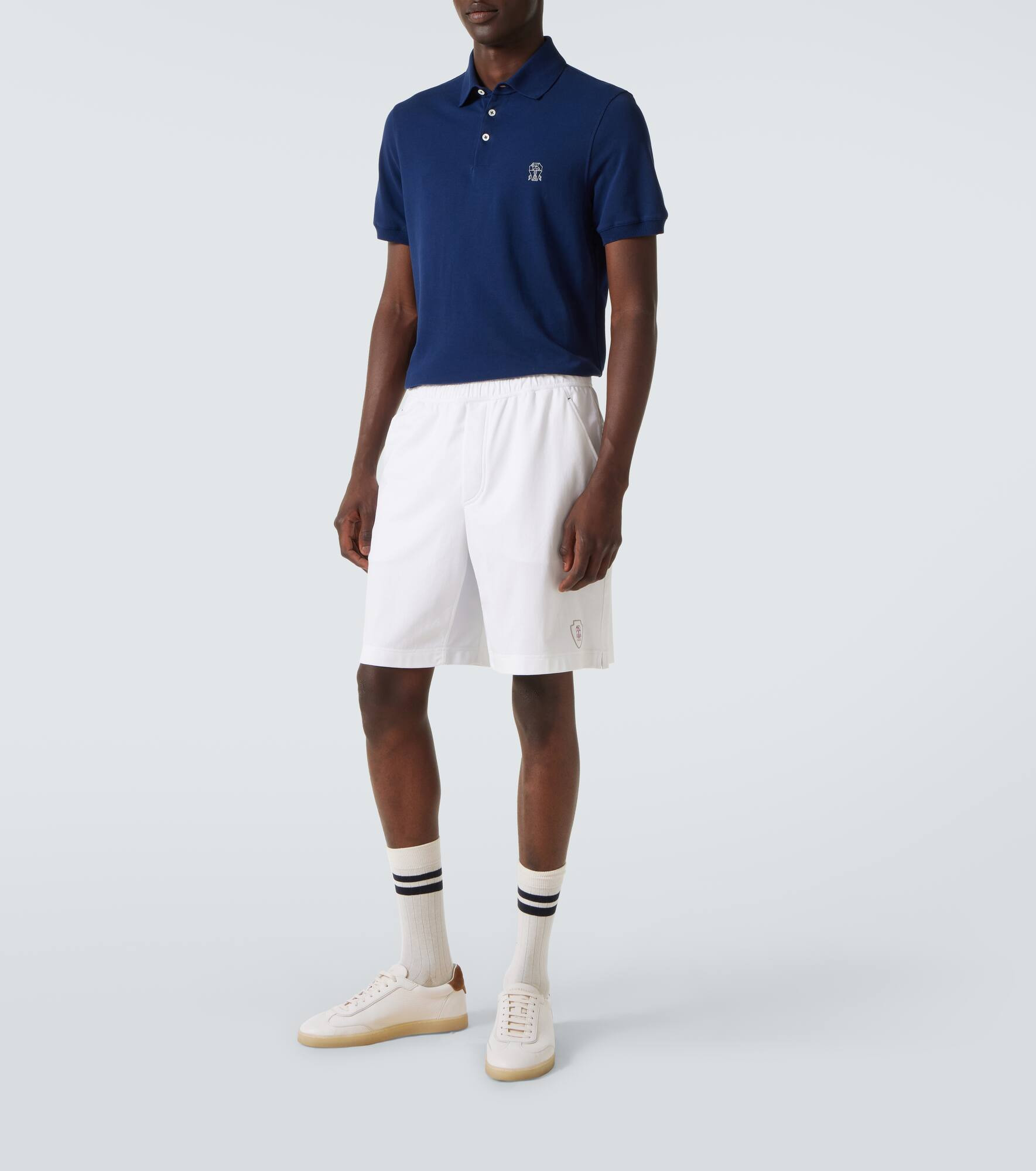 Cotton jersey shorts - 2
