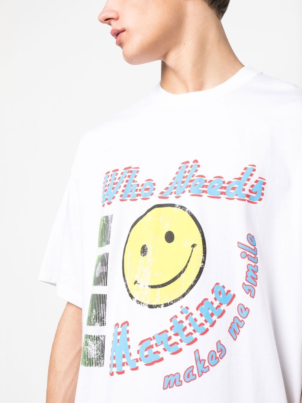 slogan-print cotton T-shirt - 5
