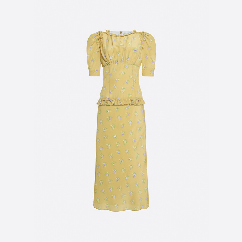 MIDI DRESS WITH RUFFLES 1