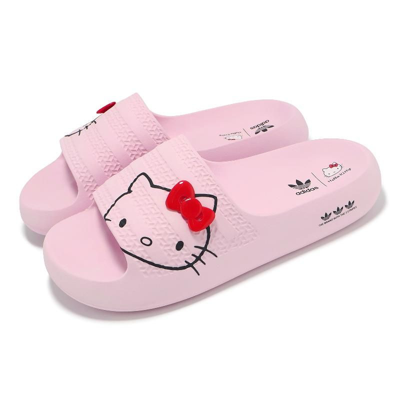 (WMNS) adidas x Hellow Kitty Adilette Ayoon Slides 'Pink' IH2680 - 3
