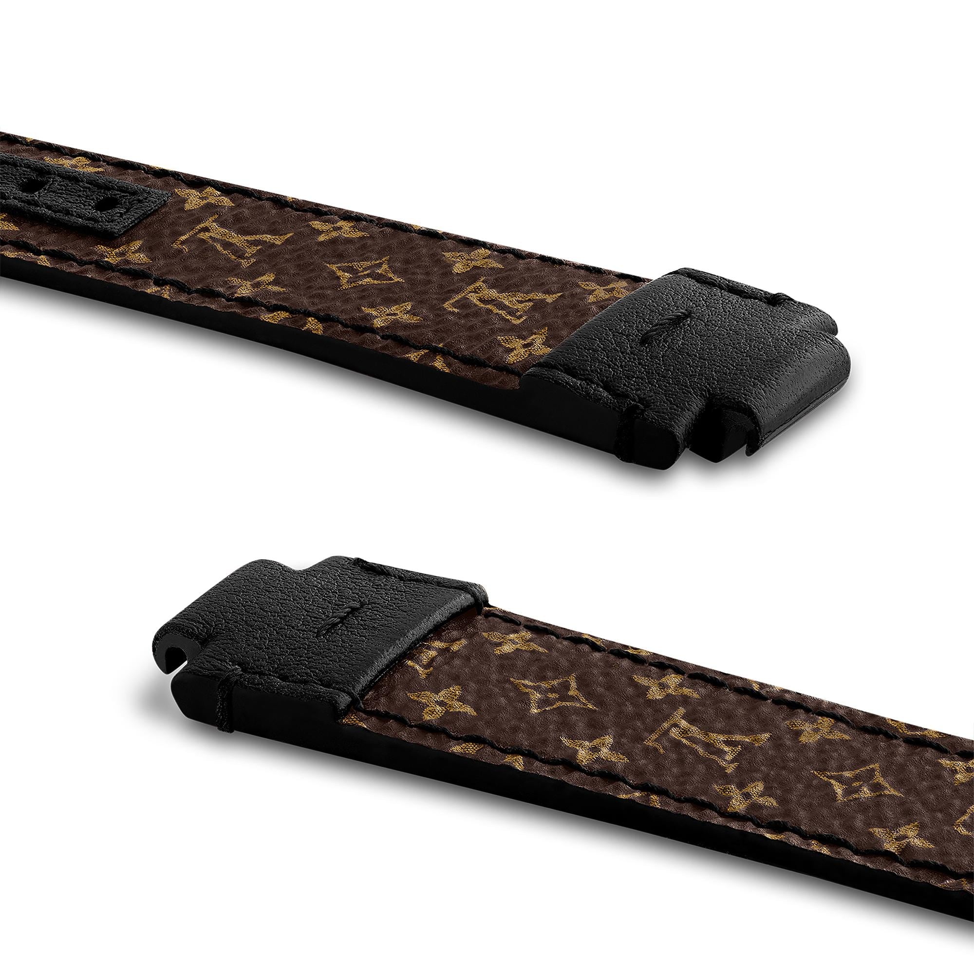 STRAP TAMBOUR CANVAS MONOGRAM MACASSAR L/L - 2