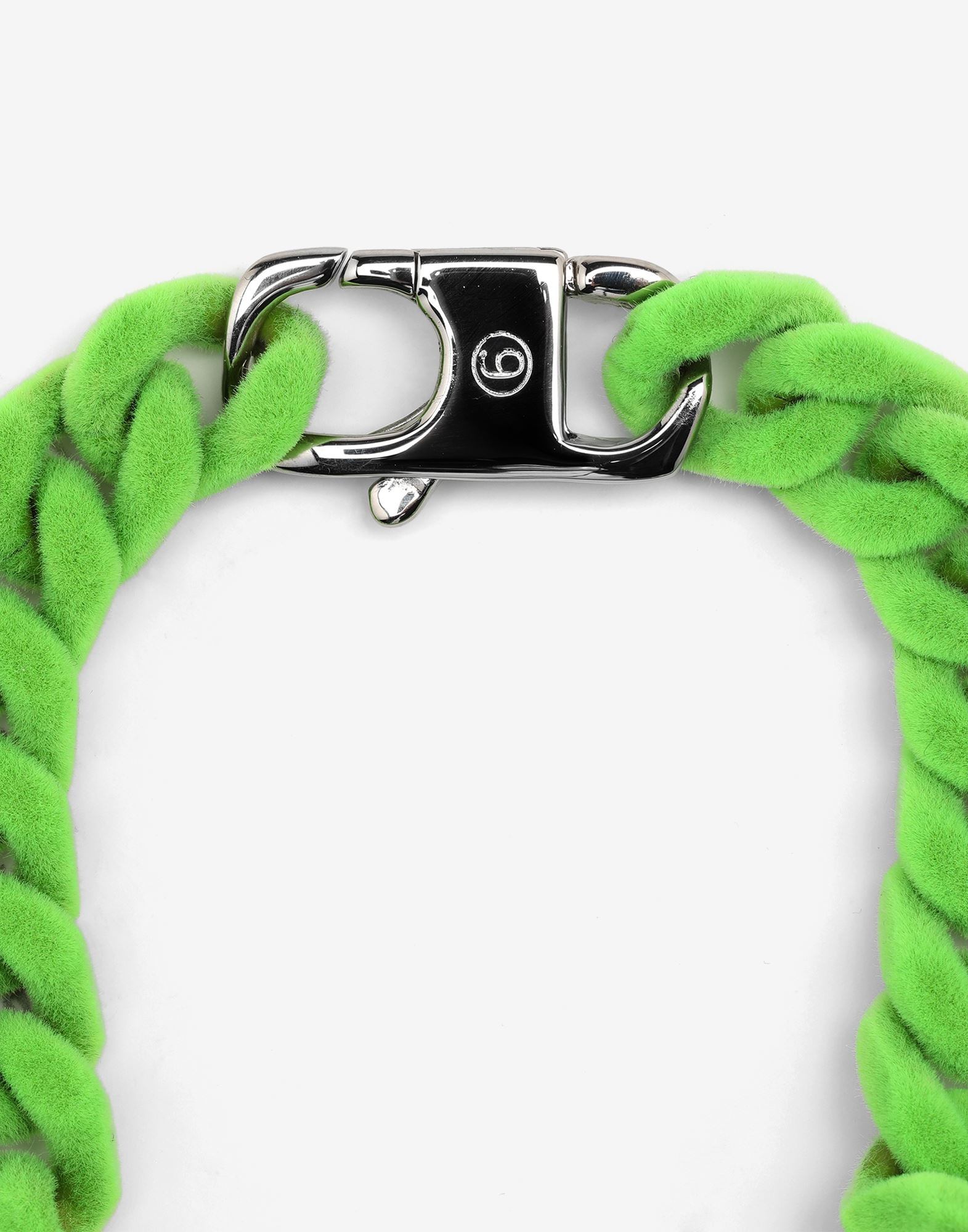 Flocked gourmette bracelet - 3