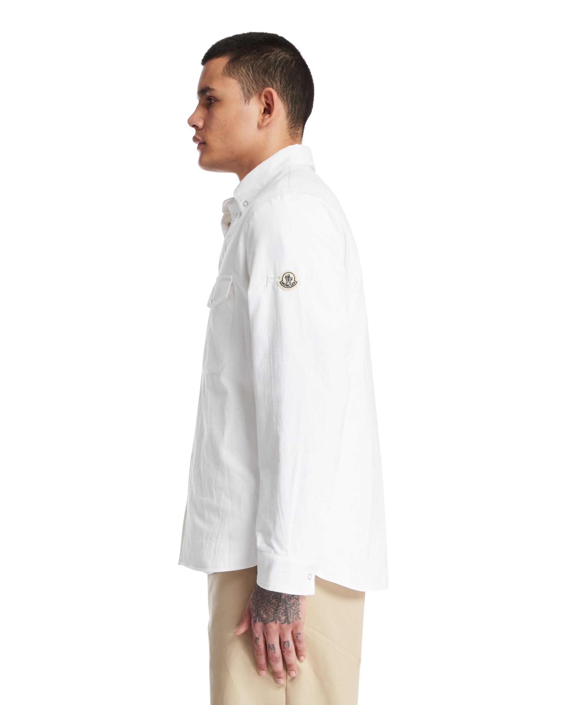 Moncler Genius x FRGMT White Padded Overshirt - 5