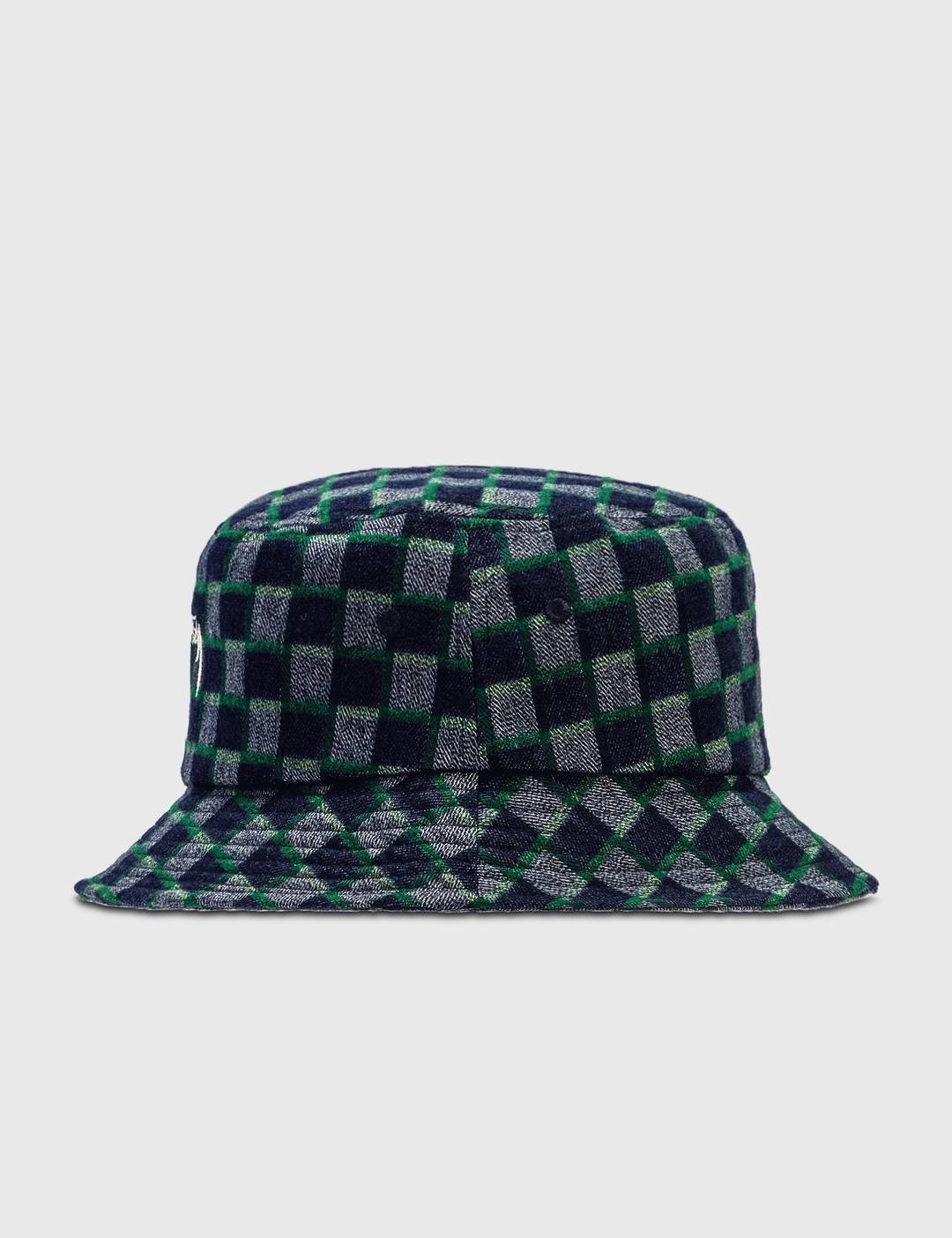 Brent Check Wool Bucket Hat - 3