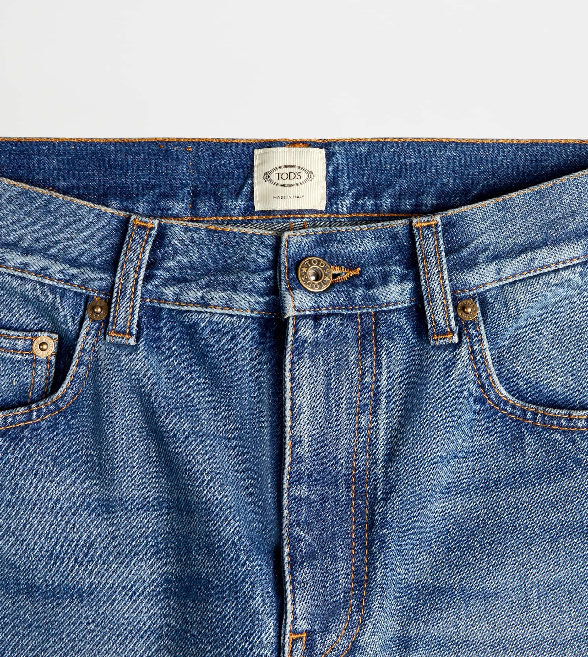TOD'S 5 POCKET JEANS - BLUE - 6