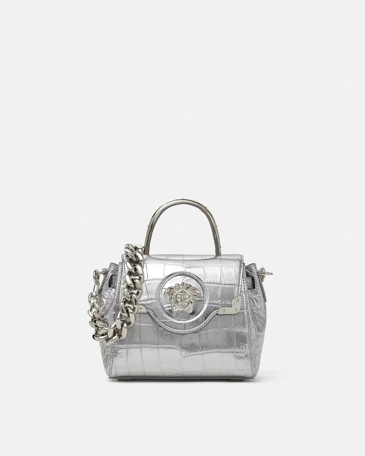 Croc-Effect La Medusa Small Handbag - 1