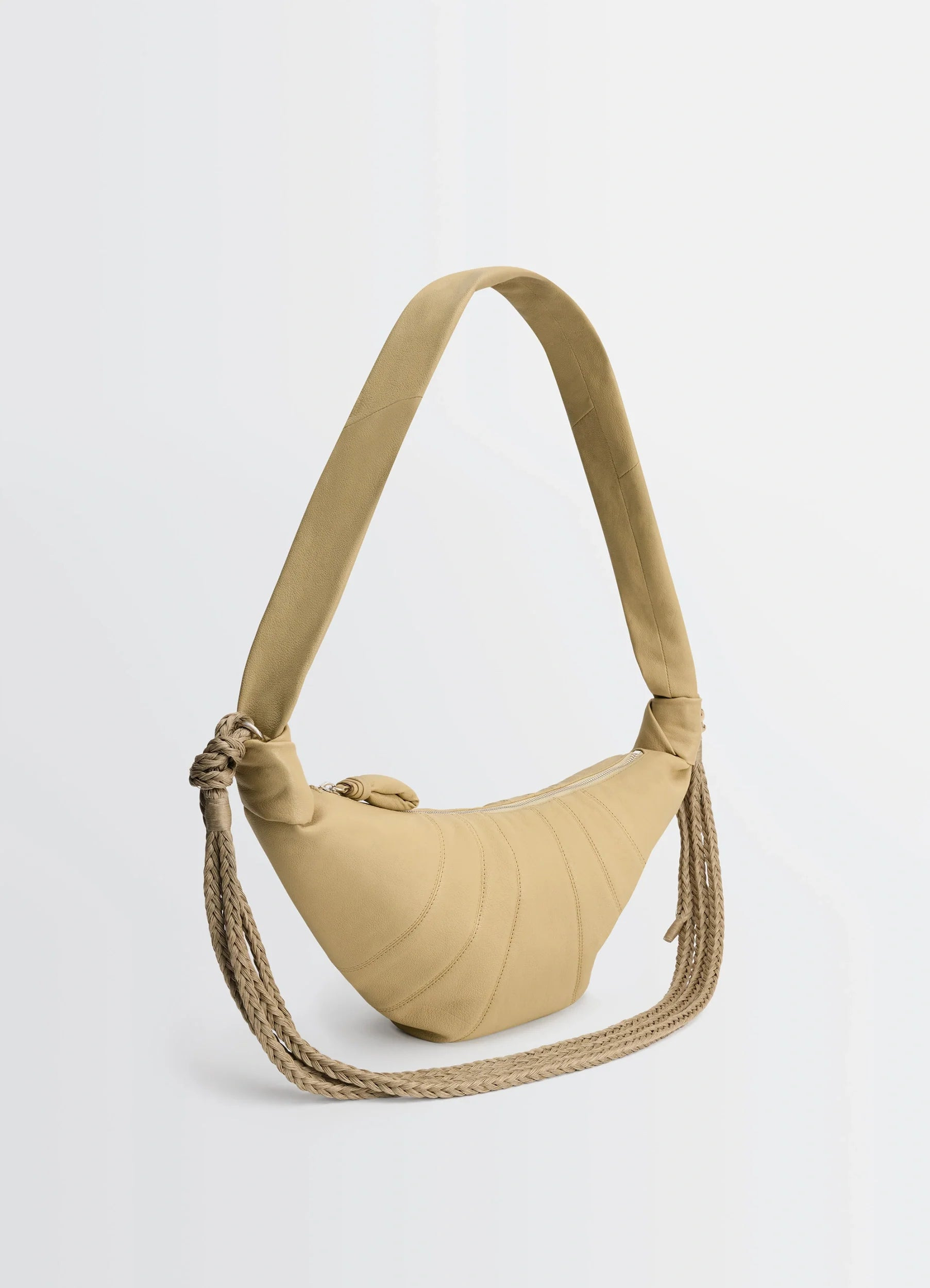 BRAID MEDIUM CROISSANT BAG - 3