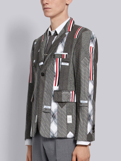 Thom Browne Suiting Tie Embroidery Classic Sport Coat outlook