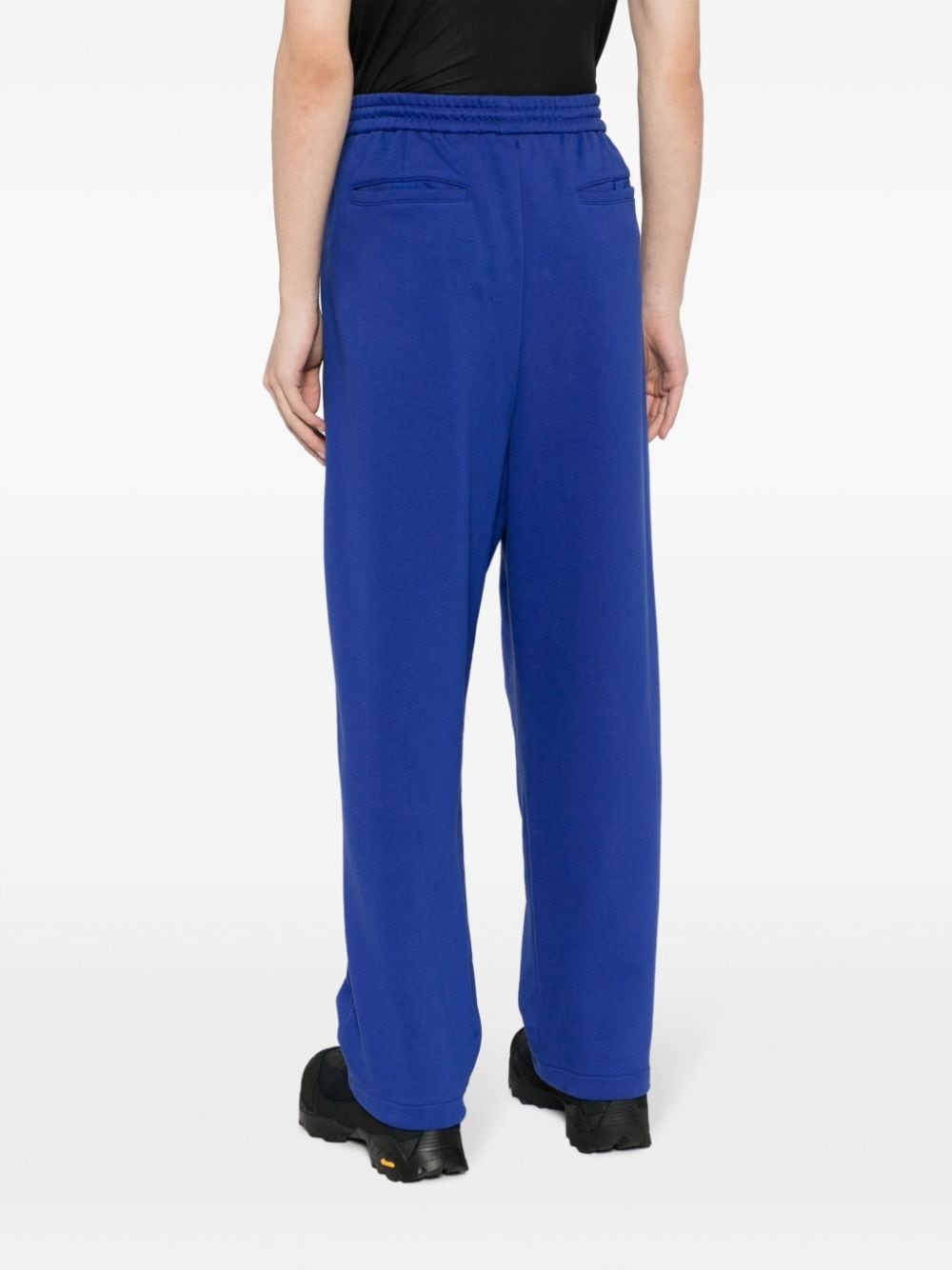 drawstring cotton trousers - 4