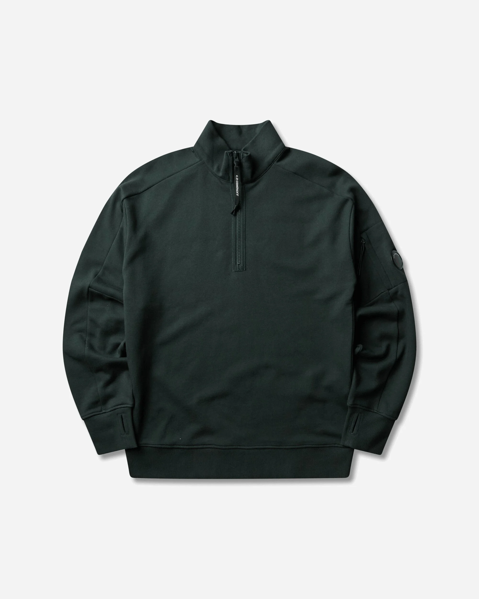 Men's Diagonal Raised Fleece Half Zip Sweatshirt Ponderosa Pine - 1