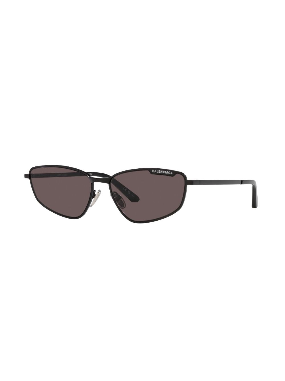 logo-engraved rectangular-frame sunglasses - 2