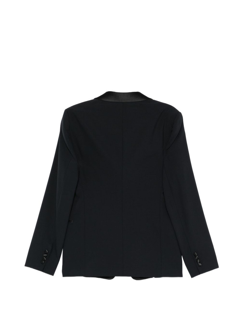 EMPORIO ARMANI shawl-lapel suit outlook
