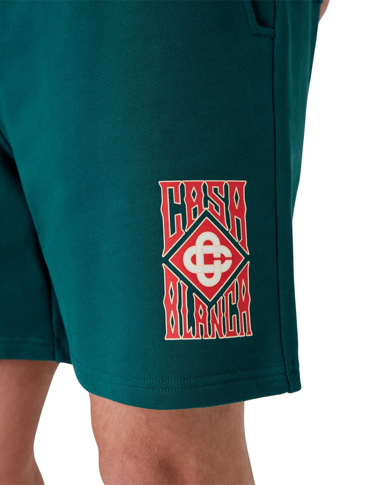 Gothic Logo Sweatshorts | Casablanca Paris - 5