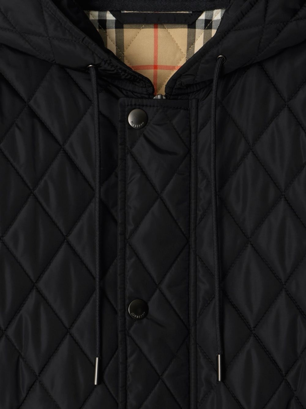 quilted hooded jacket - 3