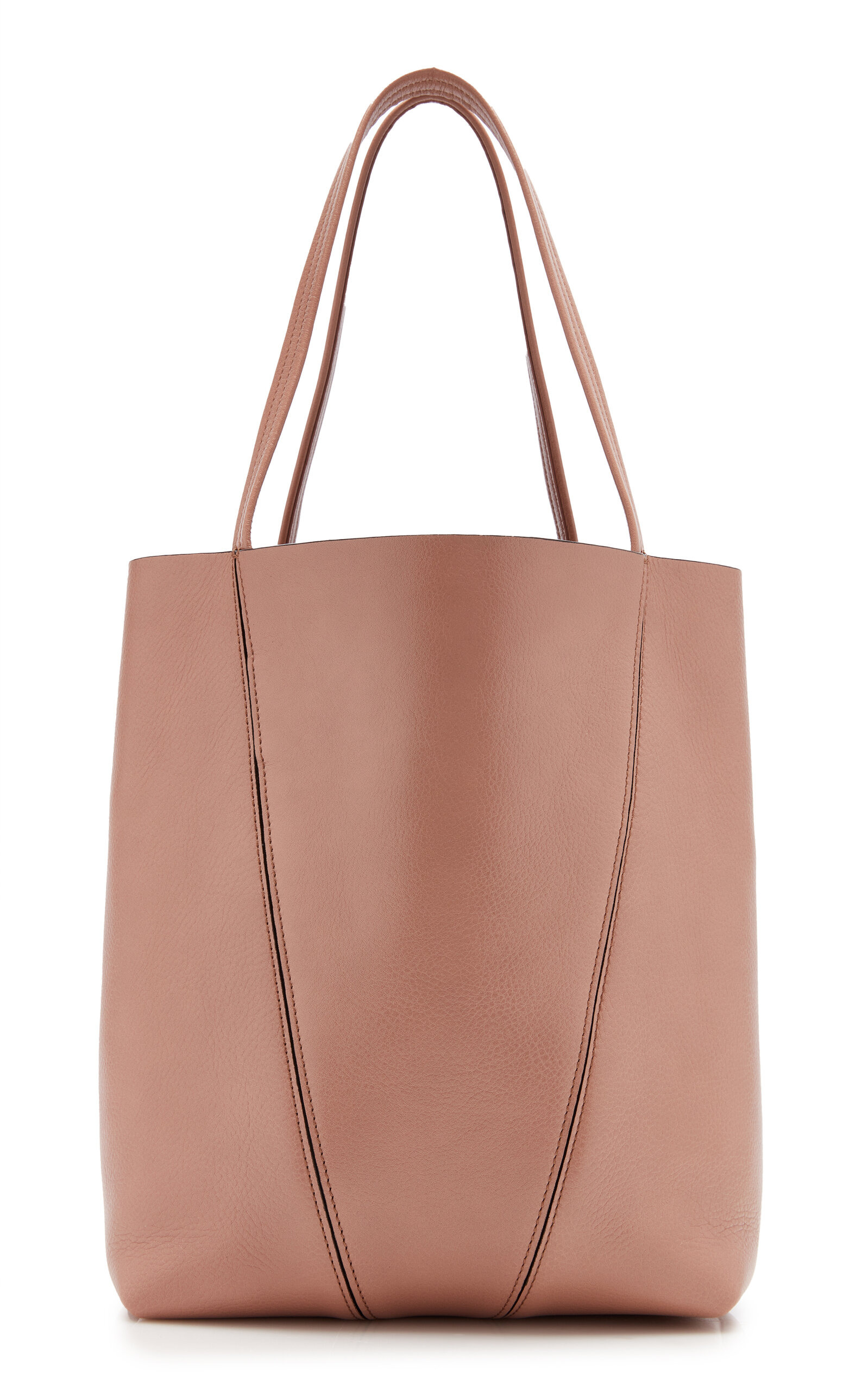 Spin Leather Tote Bag neutral - 4